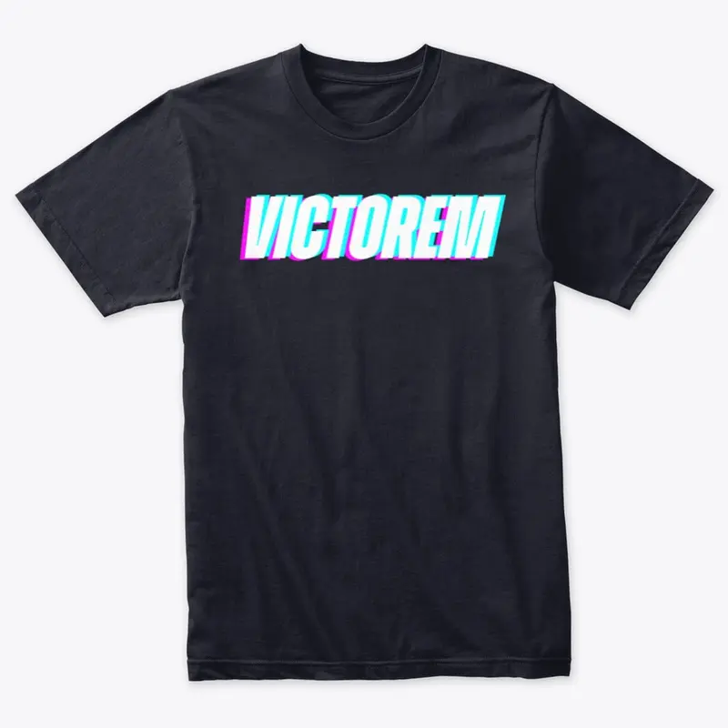 Victorem 8-Bit White Logo