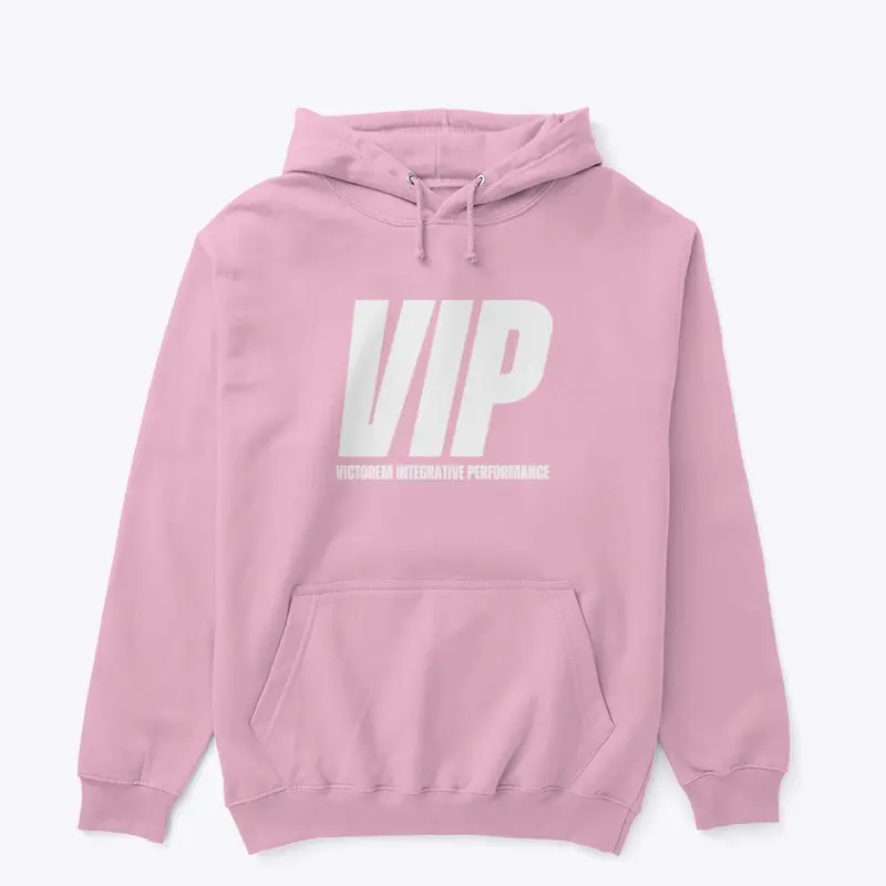 VIP Hoodie (White Bold Logo)