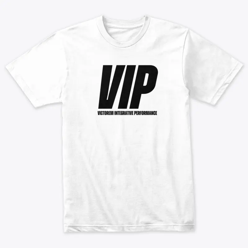 VIP Tri-Blend Tee (Black, Bold Logo)