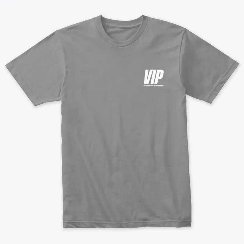 VIP Initial Tee (White/Black)