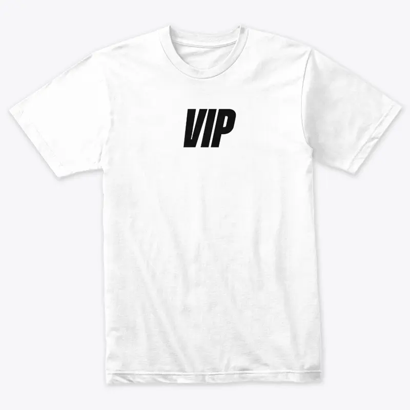 VIP Tri-Blend Tee (Black Logo)