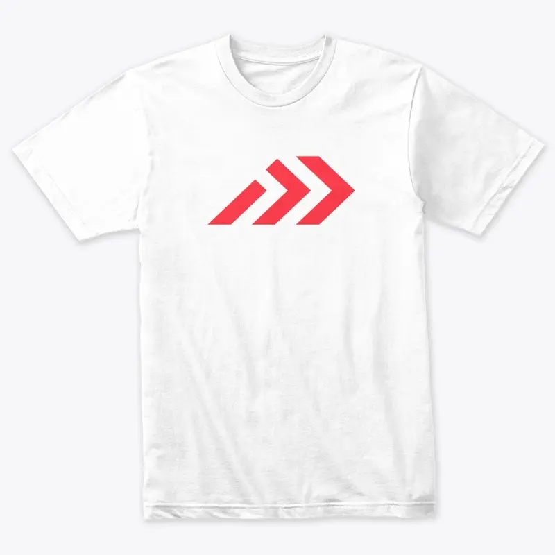 V Tri-Blend Shirt (Black Logo)