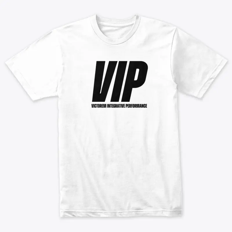 VIP Tri-Blend Tee (Black, Bold Logo)