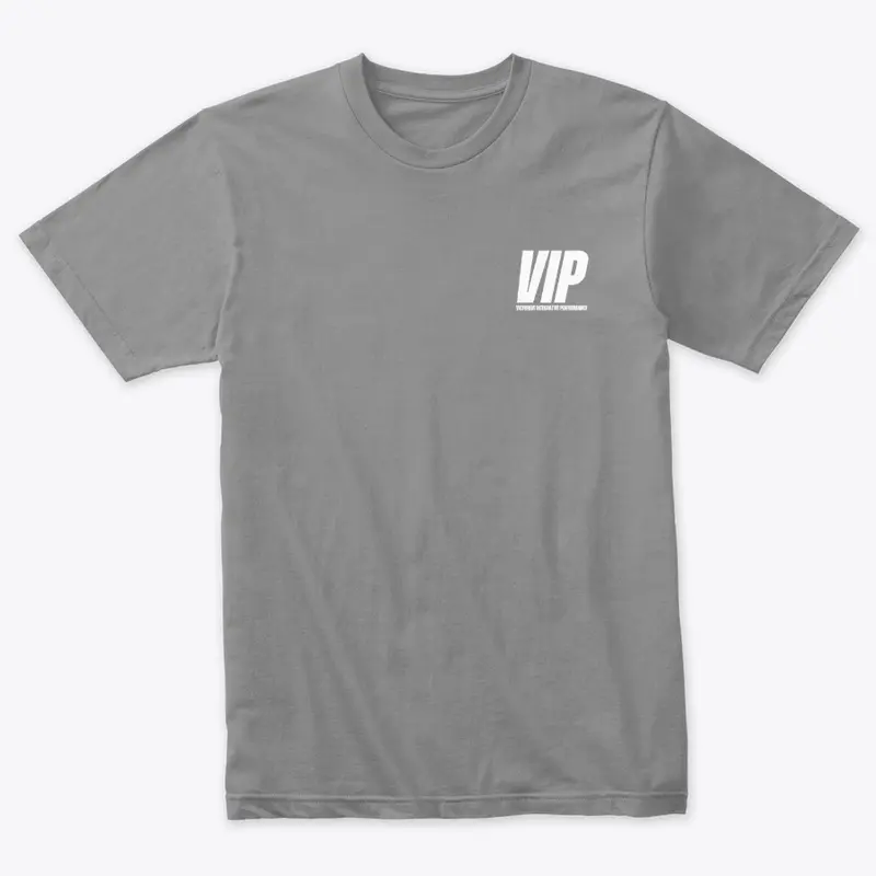 VIP Initial Tee (White/Black)